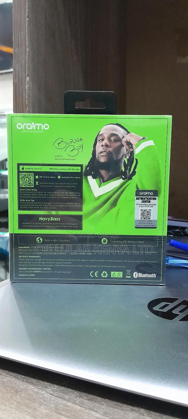 Oraimo Spacebuds Hybrid Anc True Wireless Earbuds - thumbnail 2