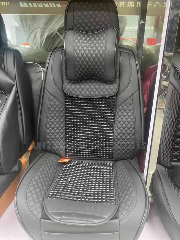 Universal Leather Car Seat Covers for 5 Seaters - main view