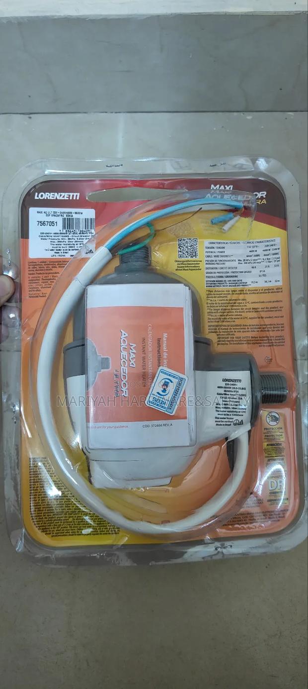 LORENZETTI Under Sink Instant Water Heater - thumbnail 2