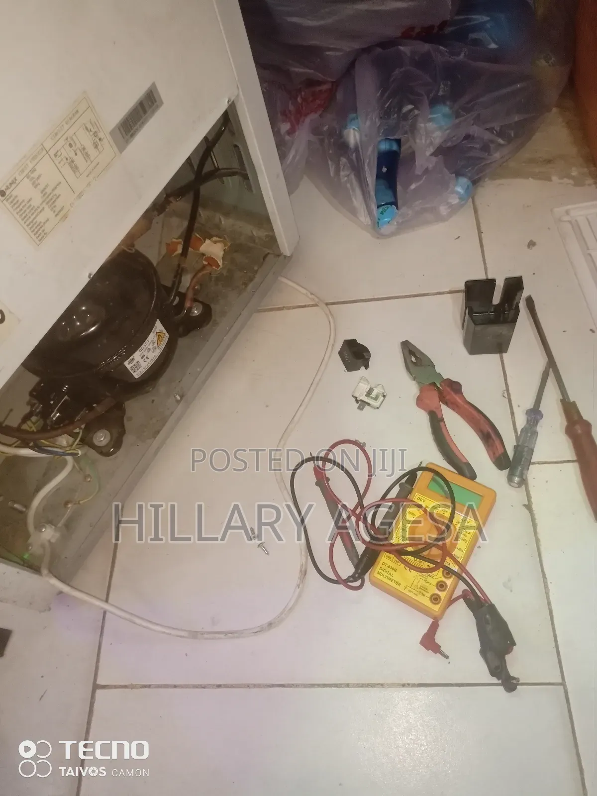 Freezer Relay Replacement