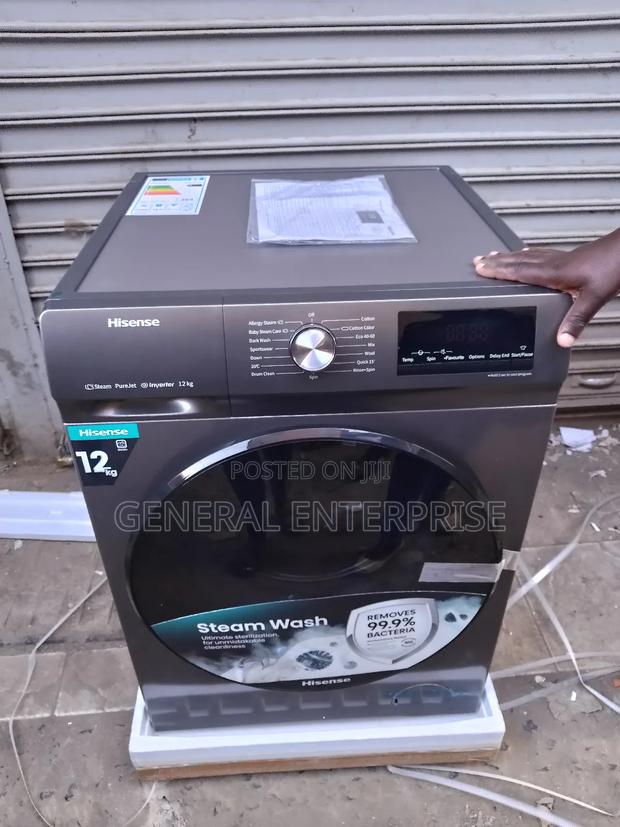 Hisense 12kg Wash and Spin Washing Machine