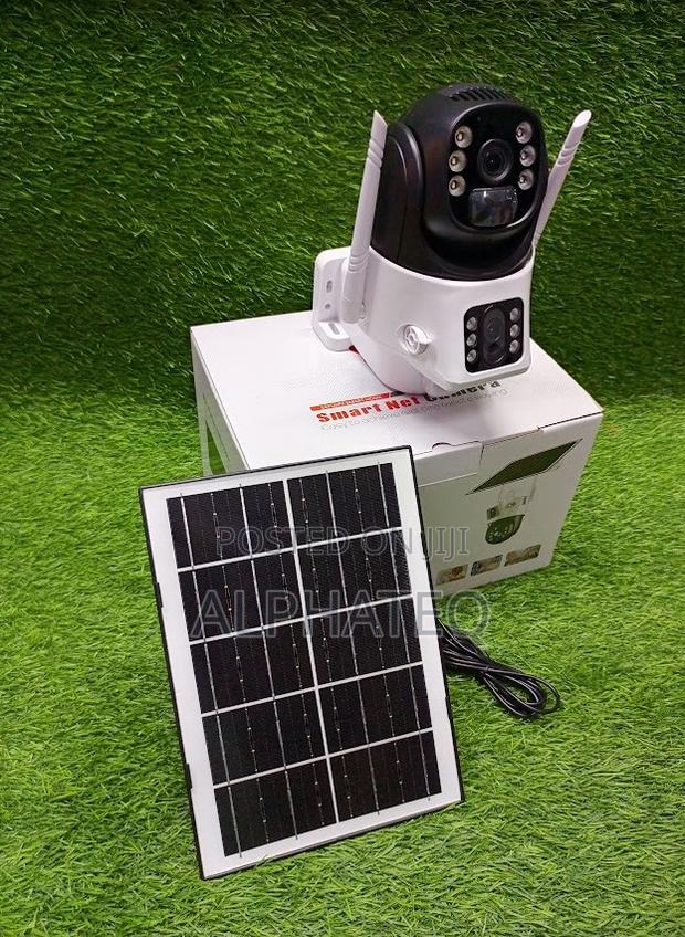PTZ V380 Pro Surveillance, CCTV Dual Lens Screen 4G Simcard - main view