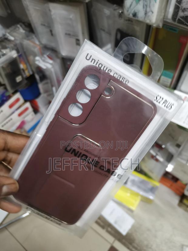 Samsung Galaxy S22 Plusleather Casewith Wrist Band Strap - main view