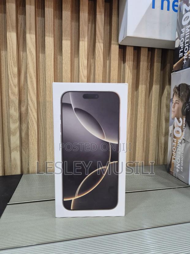 New Apple iPhone 16 Pro 256 GB Black - main view