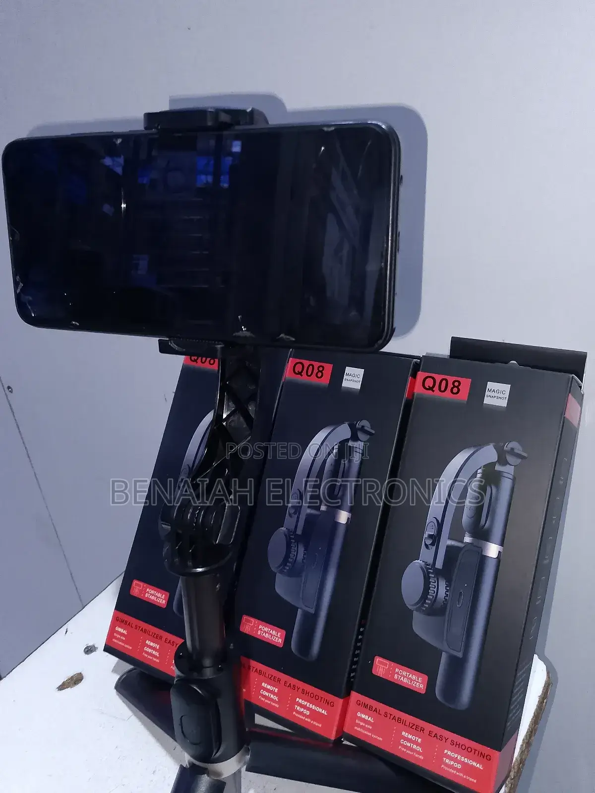 Q08 Professional Gimble Stabilizer With Remote Control