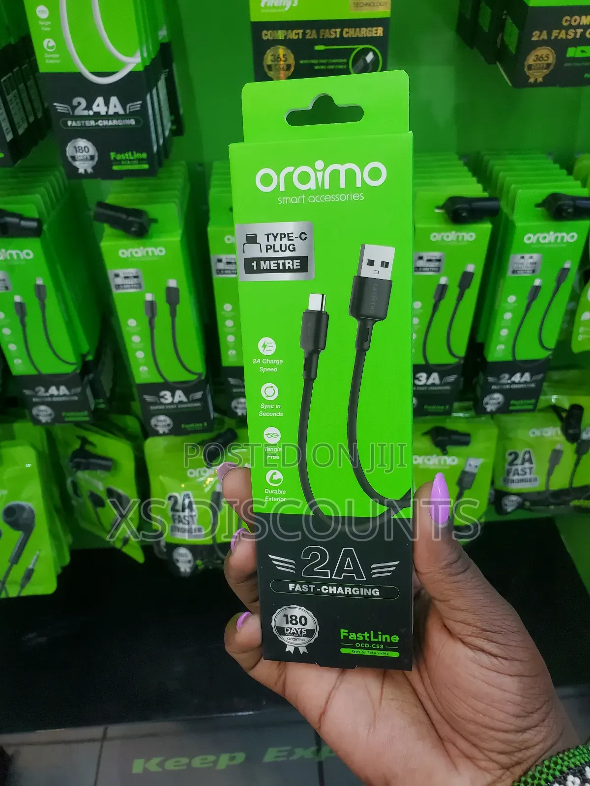 Oraimo Type-C Data Cable ! 