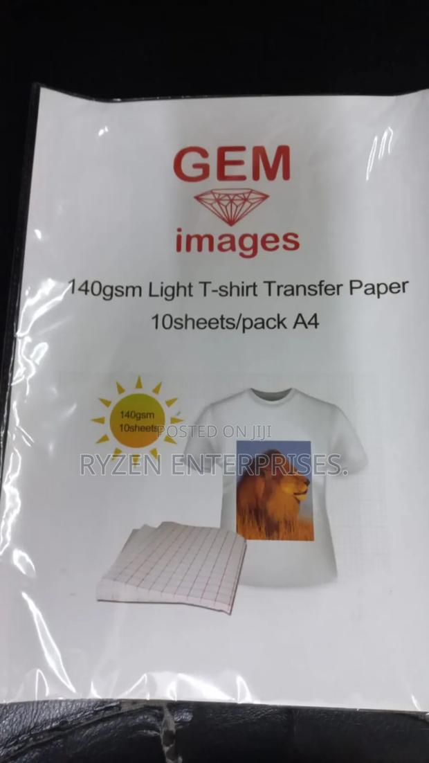 Light T-Shirt Heat Transfer Paper A4