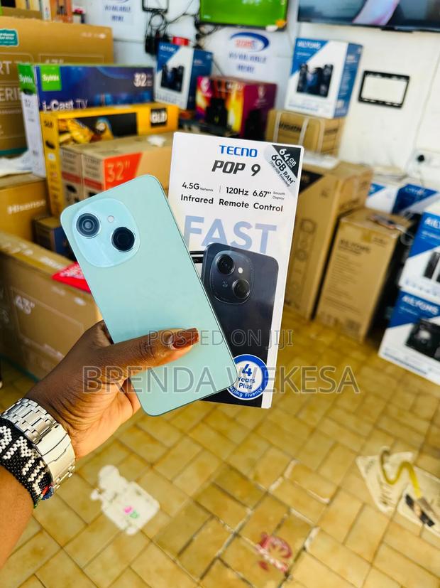 New Tecno Pop 9 64 GB Blue - main view