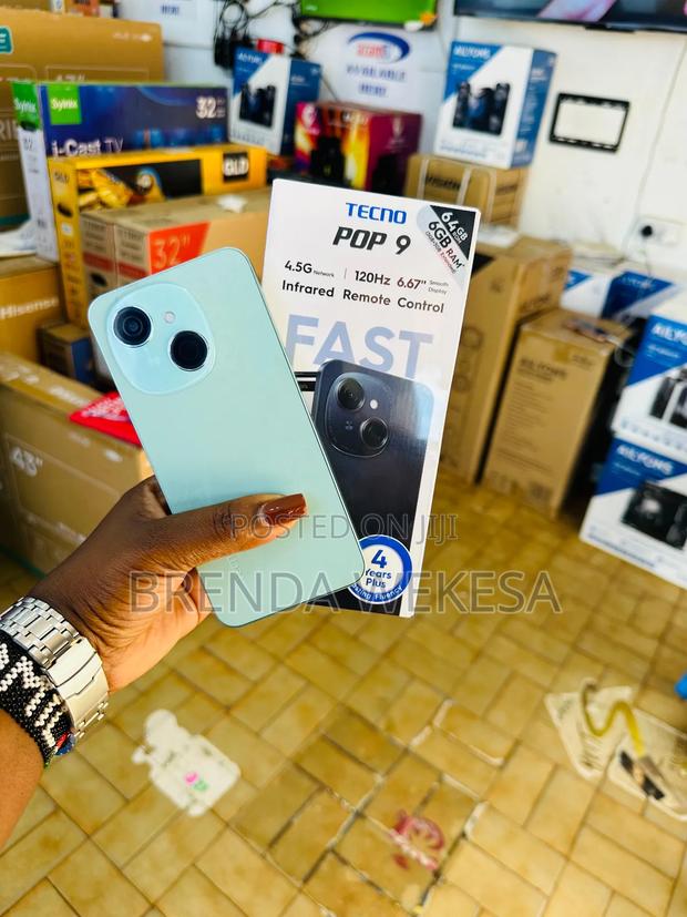New Tecno Pop 9 64 GB Blue - thumbnail 3