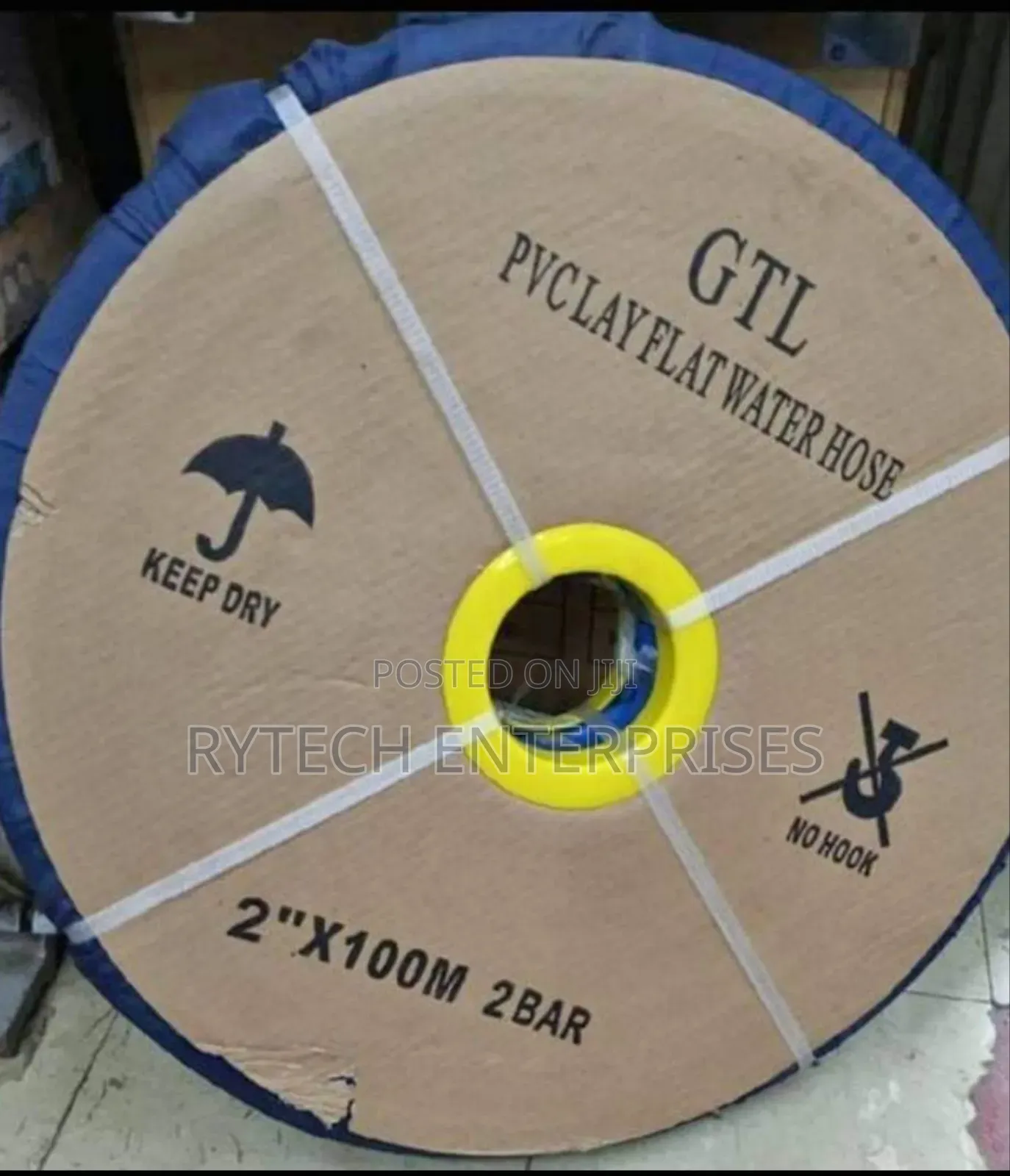 PVC Hose Pipe, 2"*100m, 2 Bar