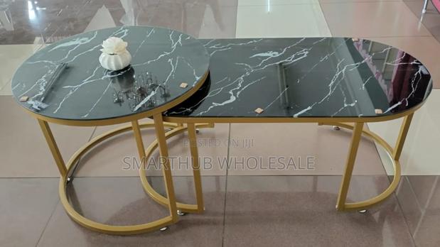 Black Marble Coffee Table* Black - main view
