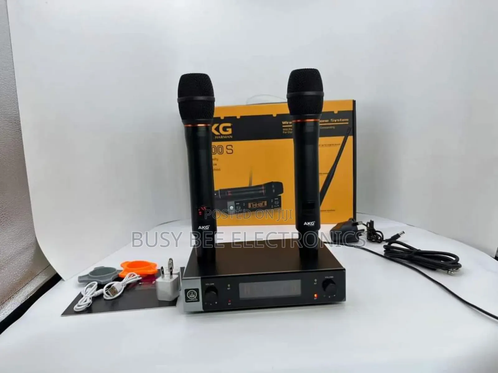 Hd Pickup Akg Wireless Rechargeable Microphone