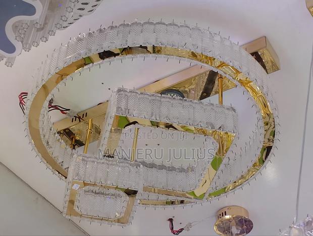 Round Crystal Chandelier Lighting - thumbnail 3