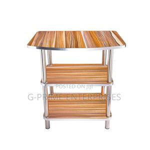 3 Tier Wooden Tv Table - thumbnail 2