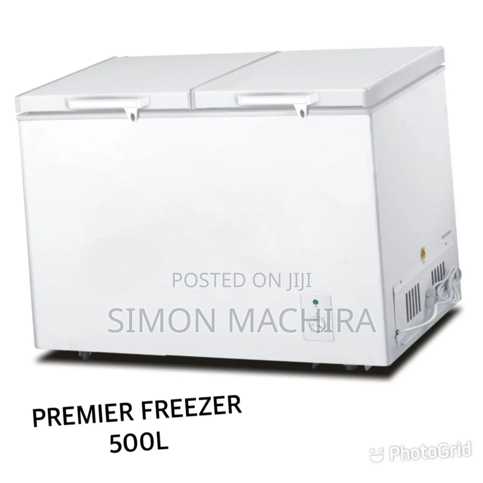 500L Premier Chest Freezer With Cooling Pads