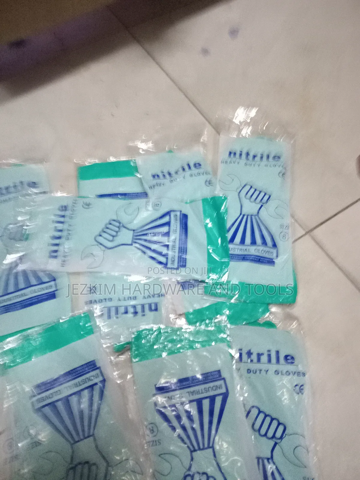 Pvc Nitrile Gloves Heavy Duty