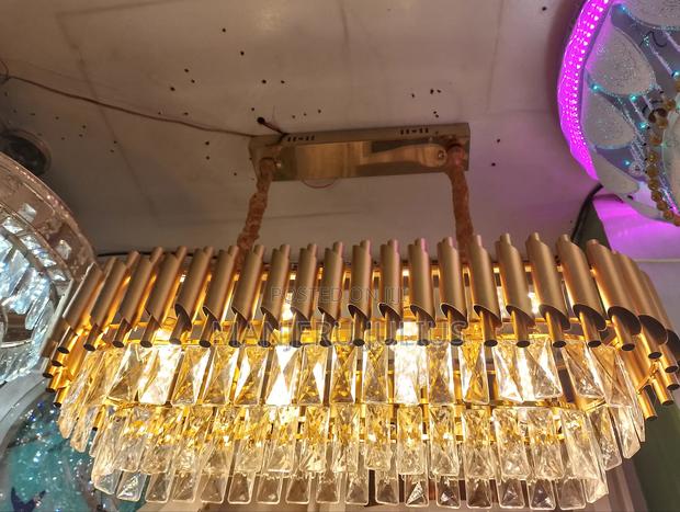 Crystal Oval Chandelier - thumbnail 2