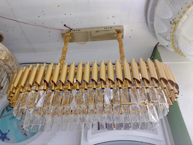 Crystal Oval Chandelier - thumbnail 3