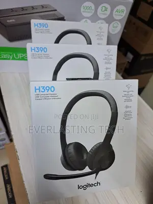 Logitech USB Headset H390 With Noise Cancelling Mic