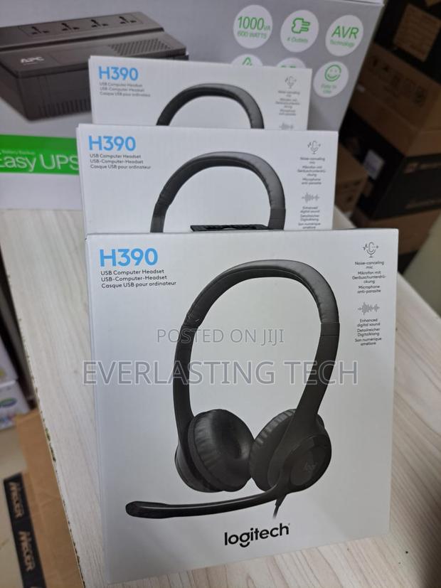 Logitech USB Headset H390 With Noise Cancelling Mic - thumbnail 2
