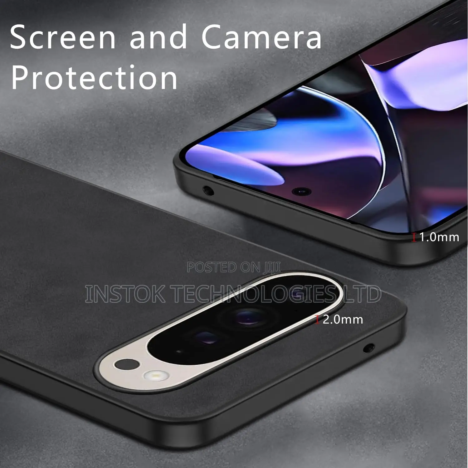 Google Pixel 9 Pro XL PU Leather Protective Cover Case