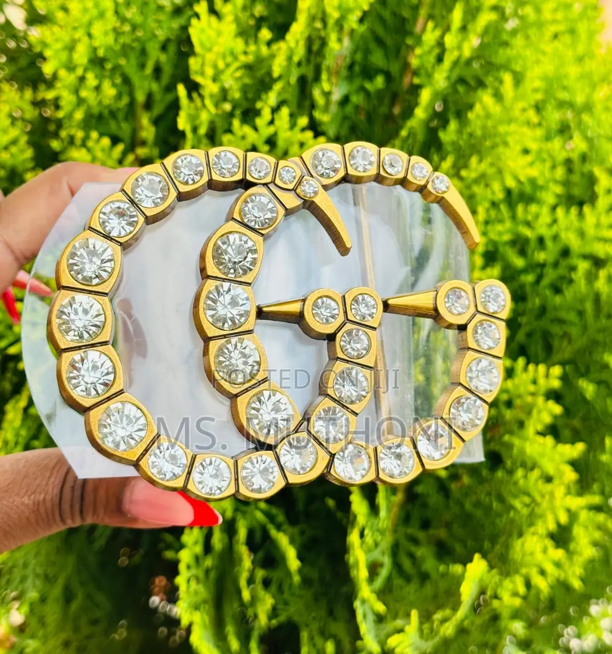Fashionable Clear Ladies Belts