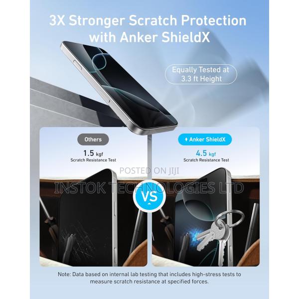 Anker Screen Protector for iPhone 16 Pro Max - 2 Pack - thumbnail 2