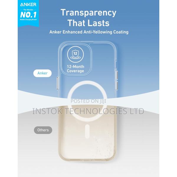 Anker Maggo Clear Magnetic Case for iPhone 16 Pro Max - thumbnail 2