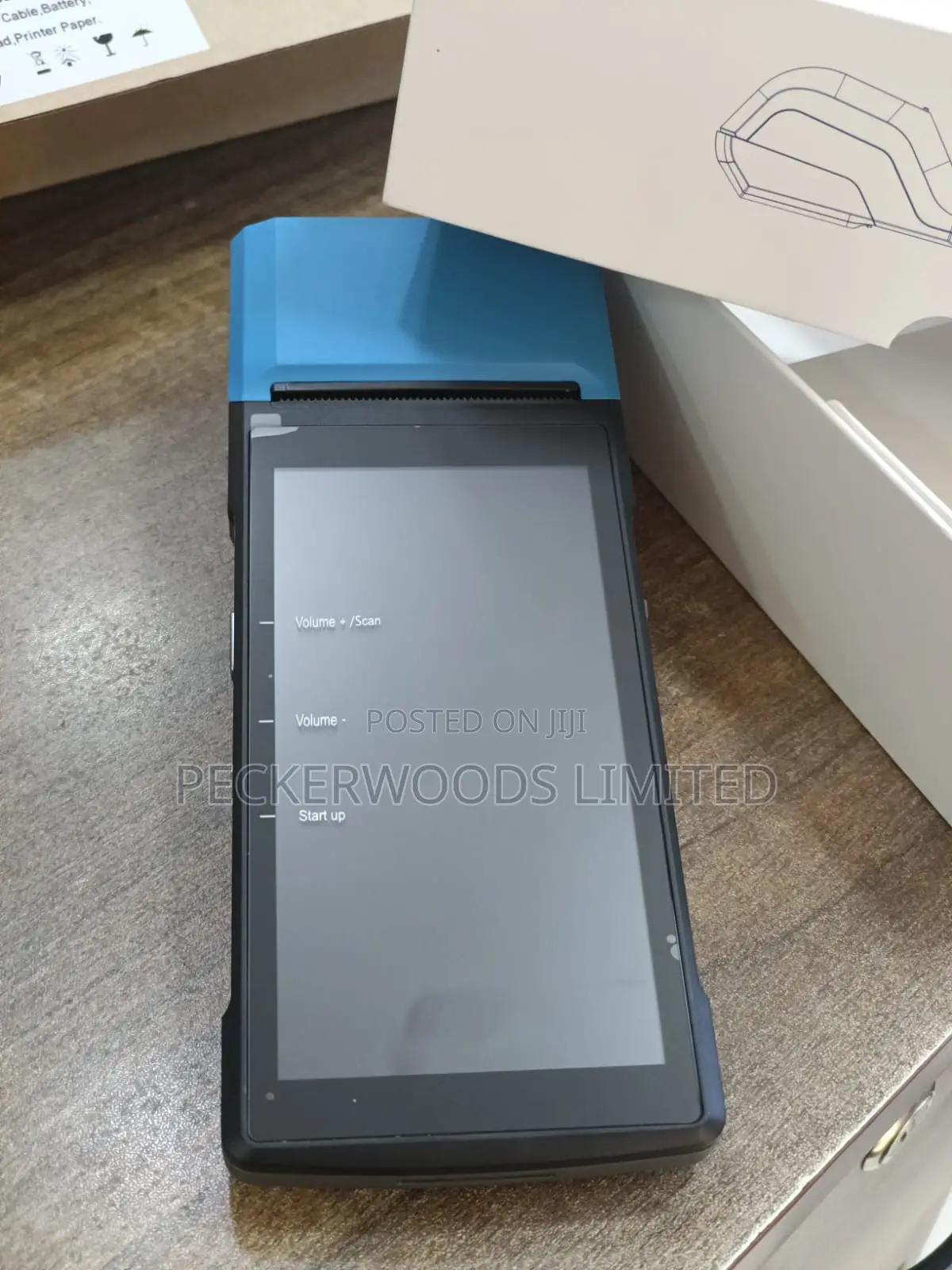 Captive Screen Size H10s Terminal for POS