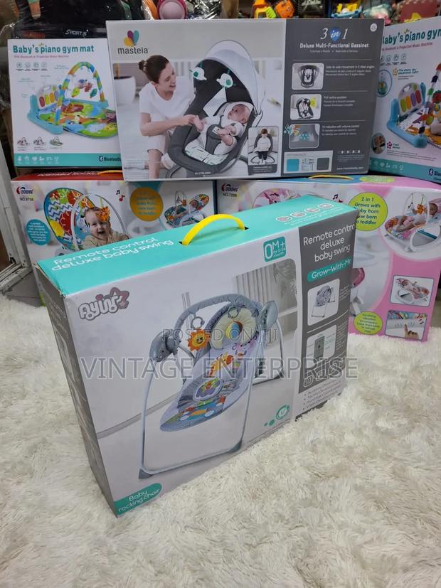 Electric Baby Swing - main view