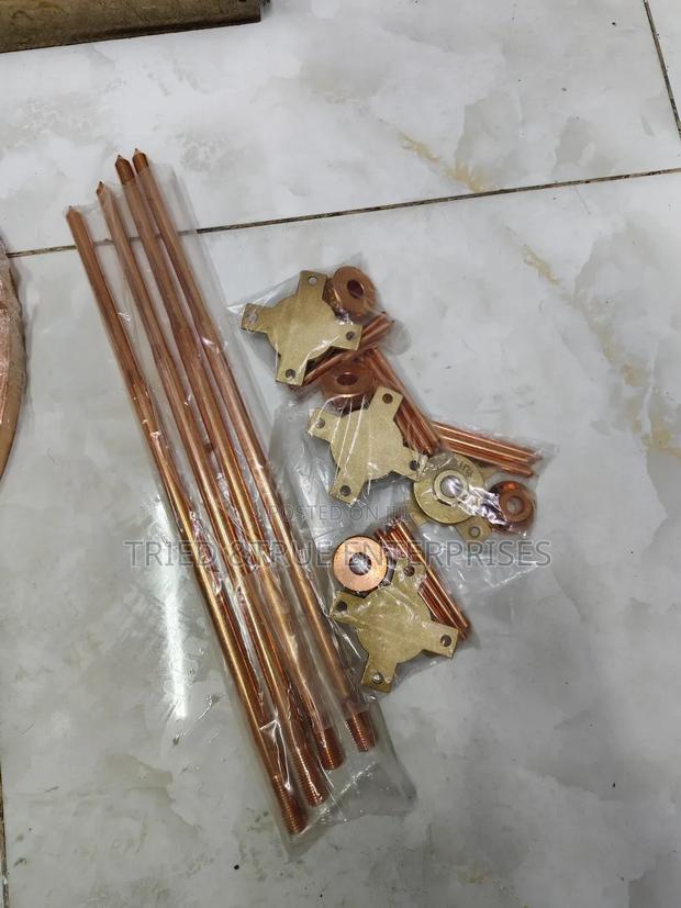 Lightning Arrestors 2ft Copper - main view