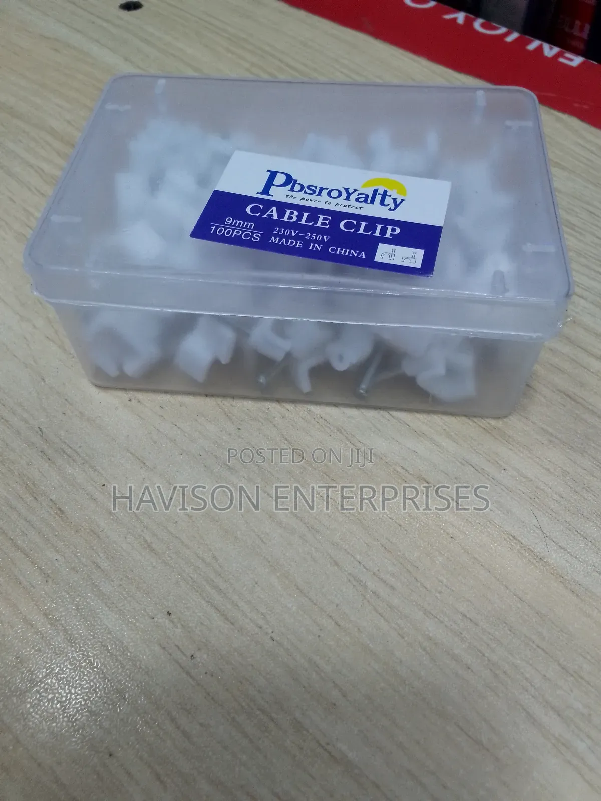 Cable Clips(1 Pkt)