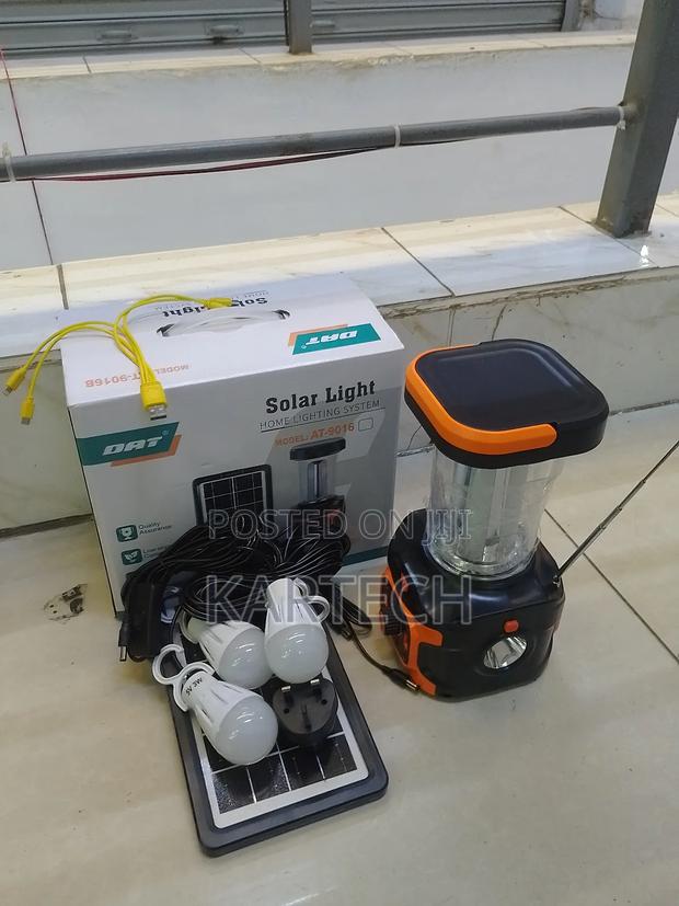 DAT Solar Light Home Lighting System AT-9016B With Radio - main view