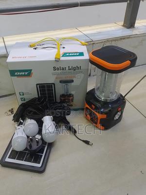 DAT Solar Light AT-9016B With Radio and 3 Bulbs - thumbnail 2