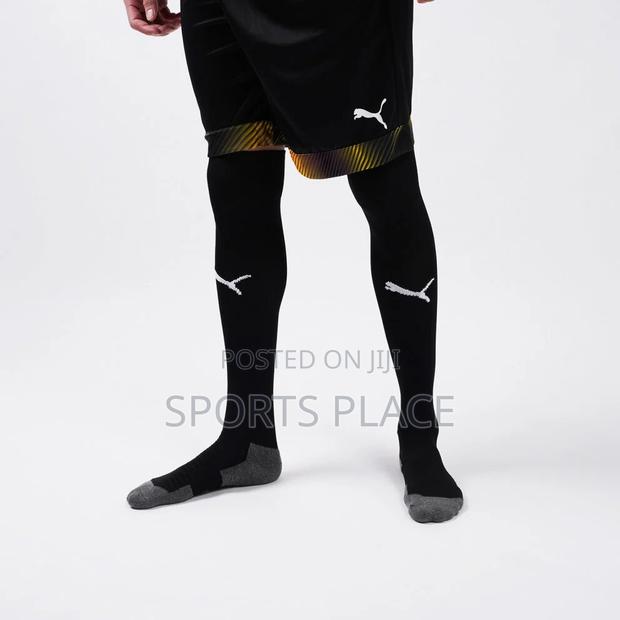 Extra Long Puma Liga Black Football Soccer Socks