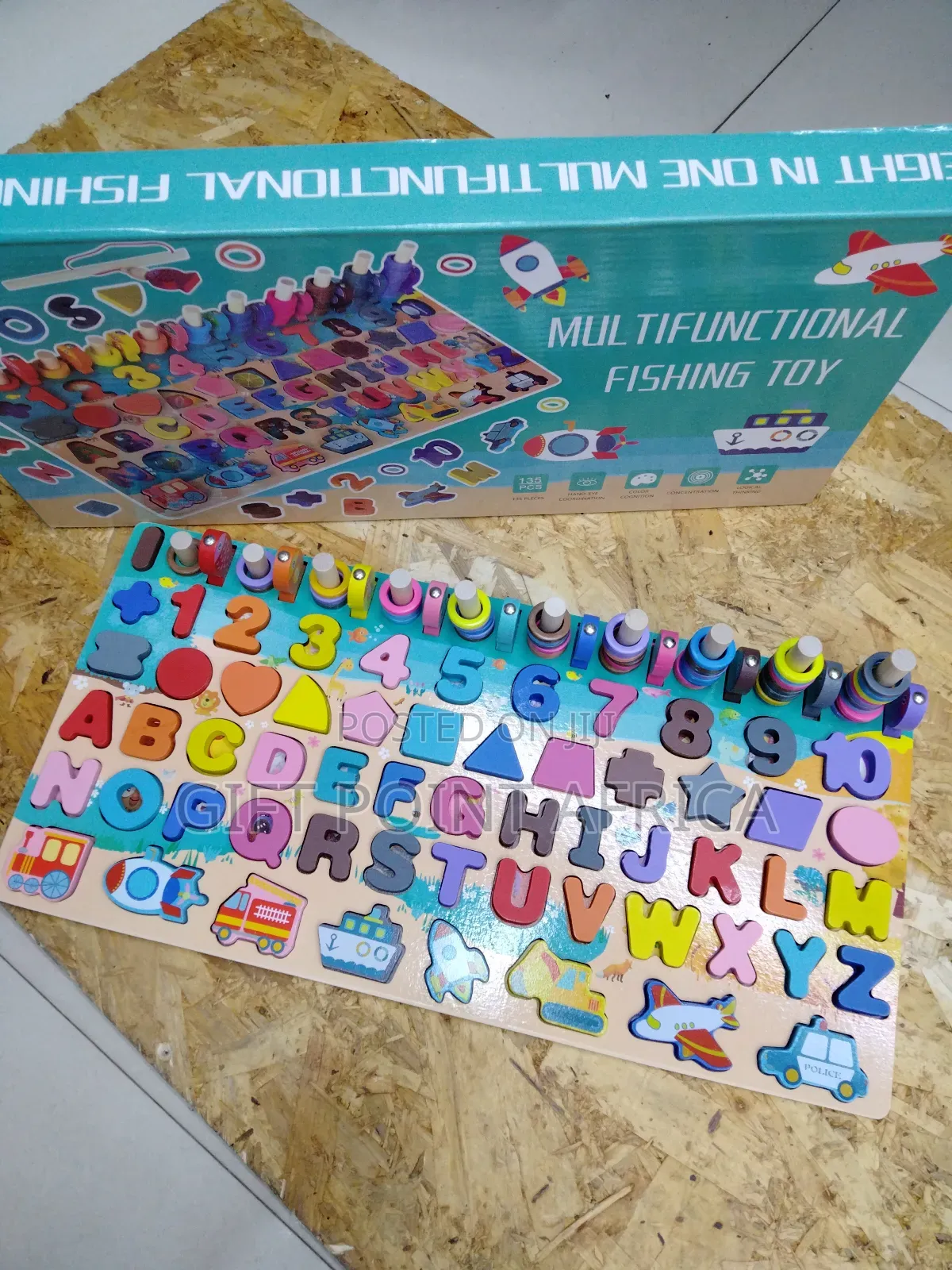 135 Pieces 7 In 1 Montessori For Kids
