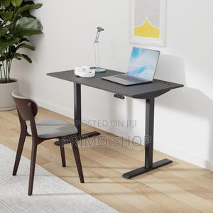 Standing Desk; 48 X 24 Inches Adjustable Height Table -Black - main view