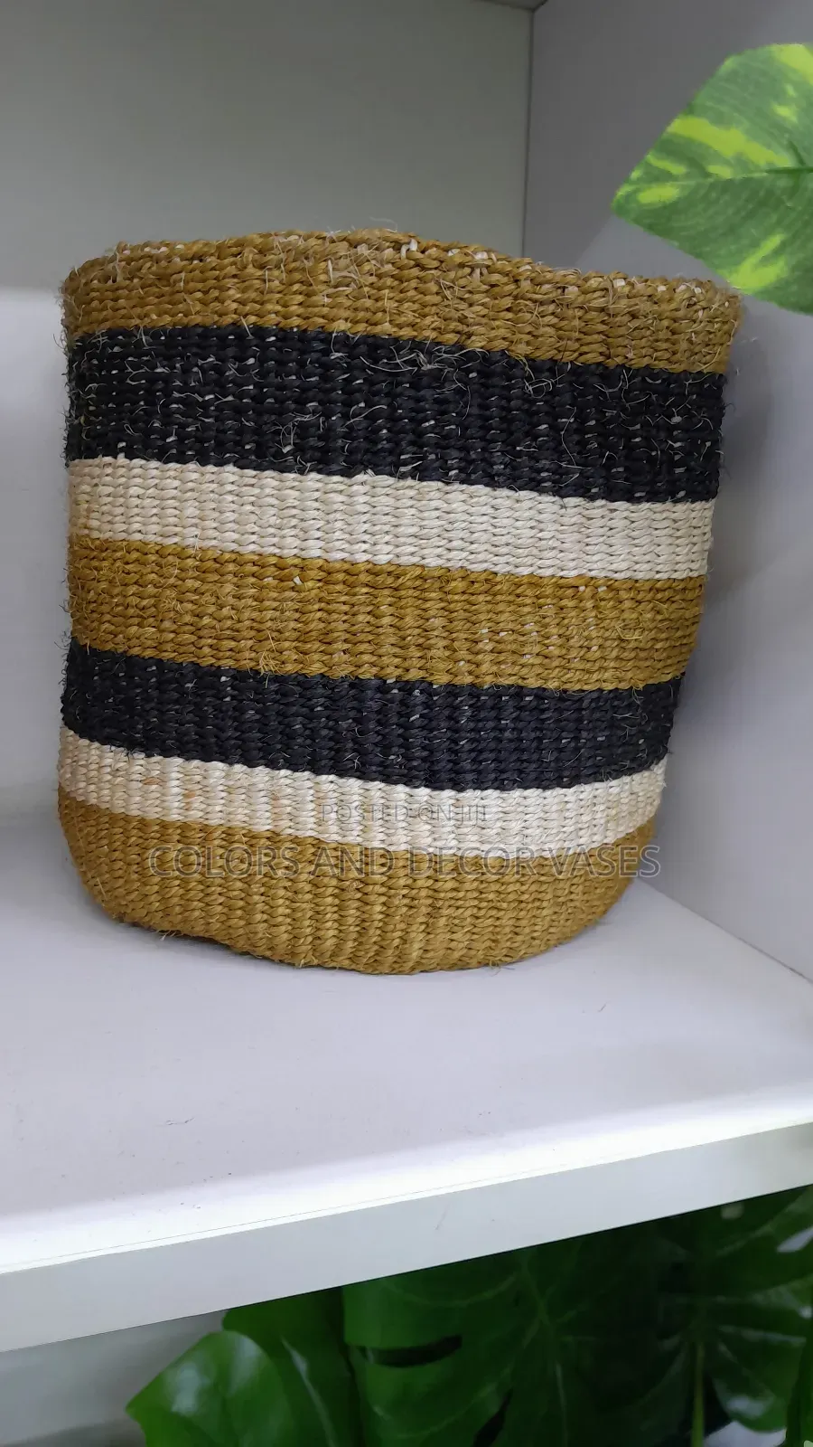 Stripped Black,Brown and White KSH 500