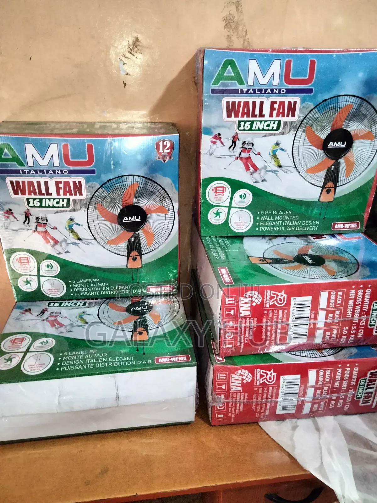 Amu 16 Inches Wall Fan