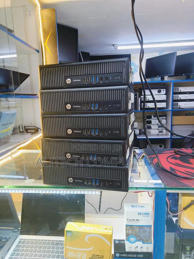 Desktop Computer HP EliteDesk 800 4GB Intel Core I3 HDD 500GB - thumbnail 2