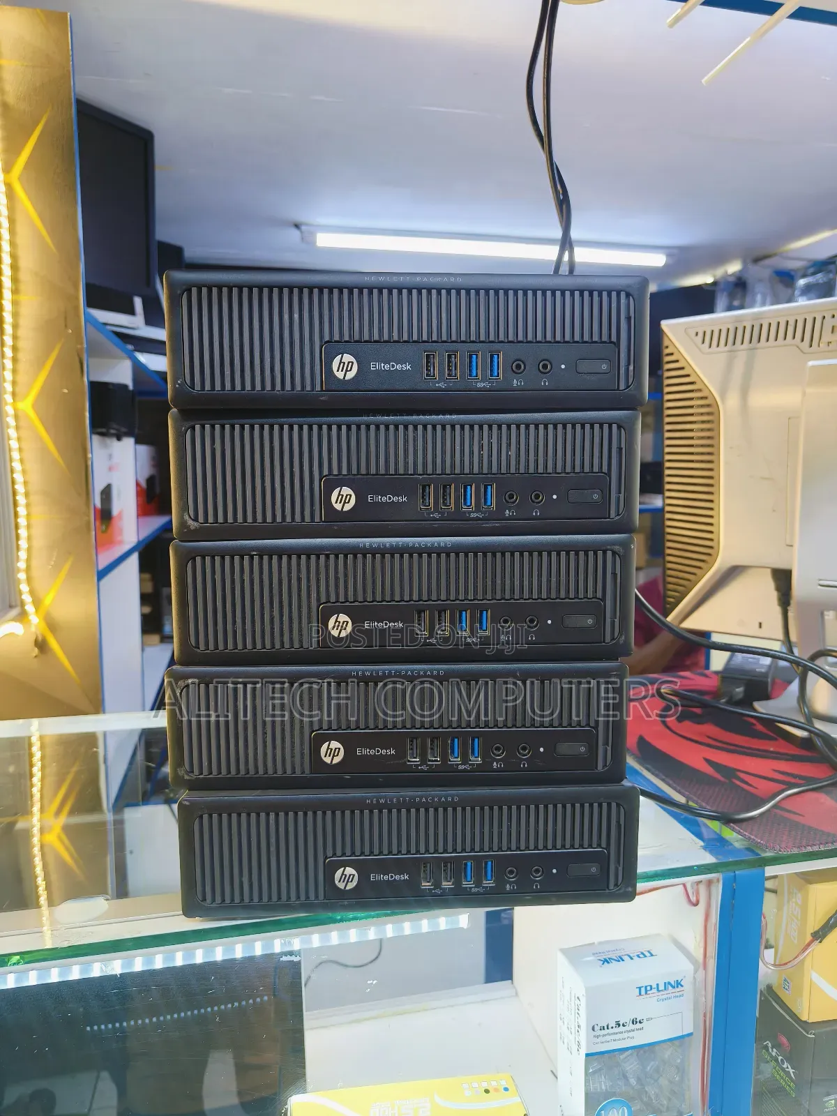 Desktop Computer HP EliteDesk 800 4GB Intel Core i3 HDD 500GB