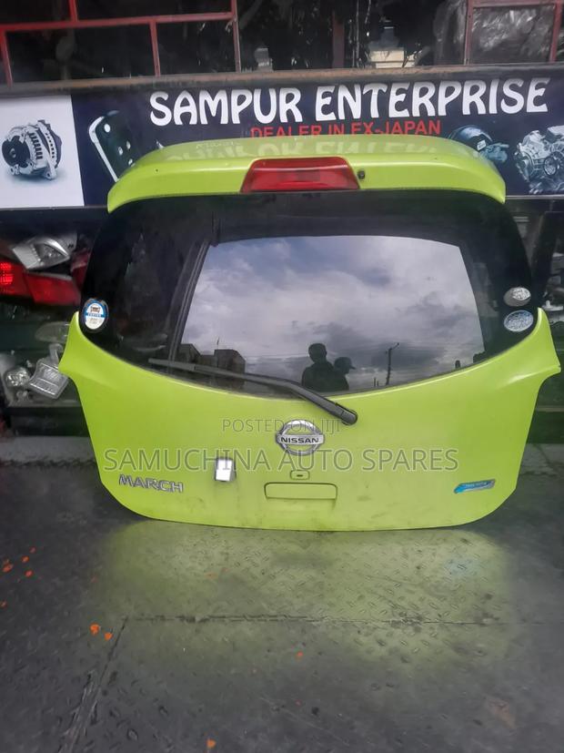 Boot Lid Nissan March