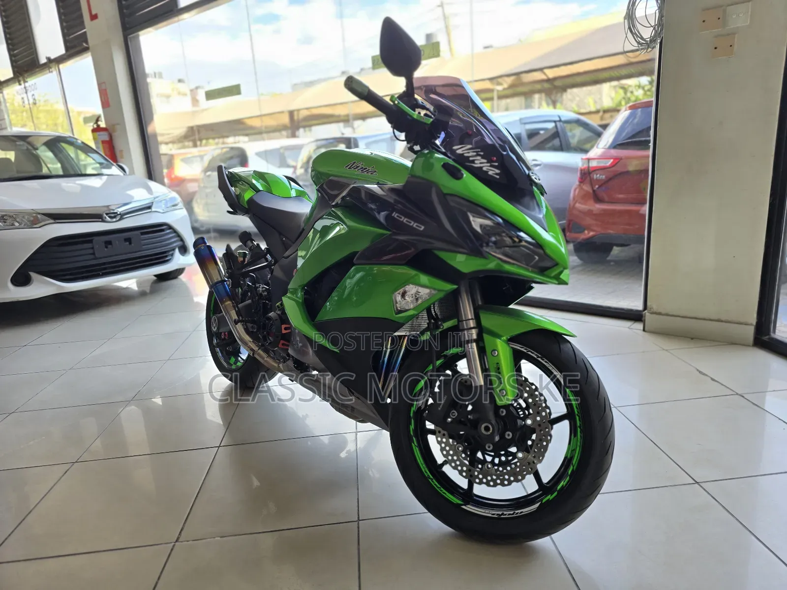 New Kawasaki Ninja 1000 2017 Green