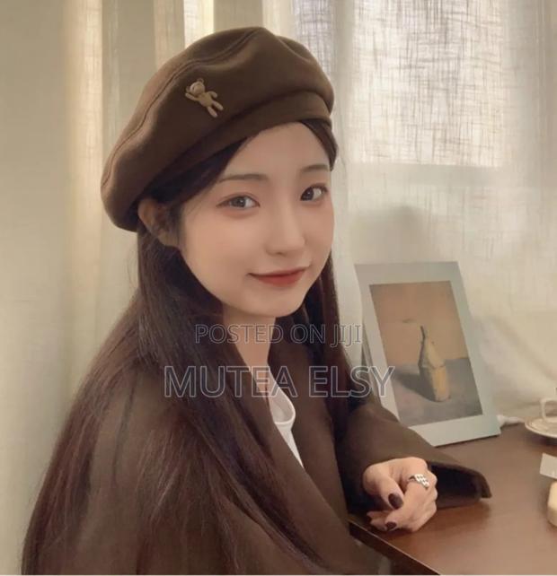 Black,Beige,Brawn Cream Executive Berets - main view