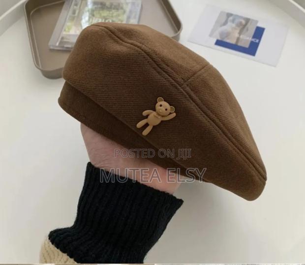 Black,Beige,Brawn Cream Executive Berets - thumbnail 2