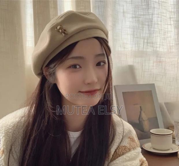 Black,Beige,Brawn Cream Executive Berets - thumbnail 4