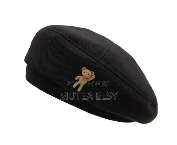 Black,Beige,Brawn Cream Executive Berets - thumbnail 5
