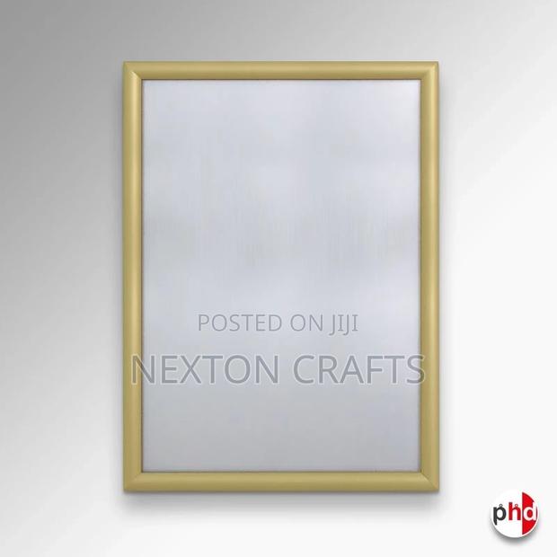 Golden Picture Frame A3 - main view