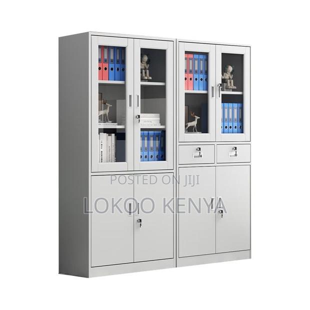 Filing Cabinet With Adjustable Shelves, Drawers Included - thumbnail 5