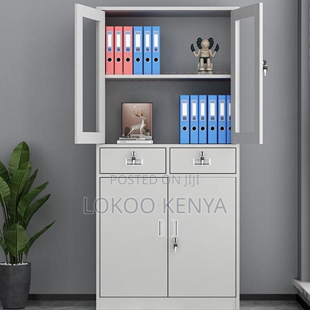 Filing Cabinet With Adjustable Shelves, Drawers Included - thumbnail 8